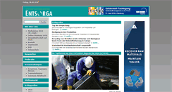 Desktop Screenshot of entsorga-magazin.de